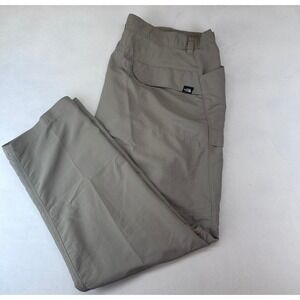 The North Face Men's Cargo Pants 40 x 32 Beige Nylon Lightweight Outdoors Hiking